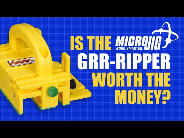 Is the MicroJig Grr-Ripper worth your time and money? My thoughts on this popular woodworking tool.