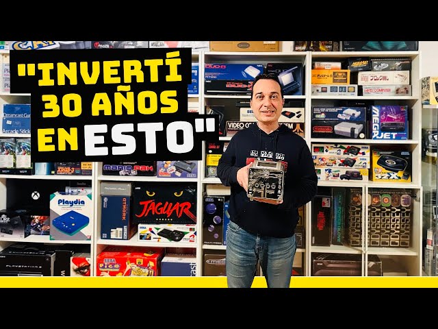 La colección de CONSOLAS más IMPRESIONANTE que he visto nunca con @TuberViejuner