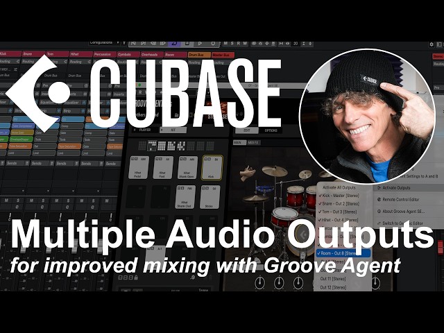 Can Using Multiple Audio Outputs with Groove Agent Improve Your Cubase Drum Mixing Experience?