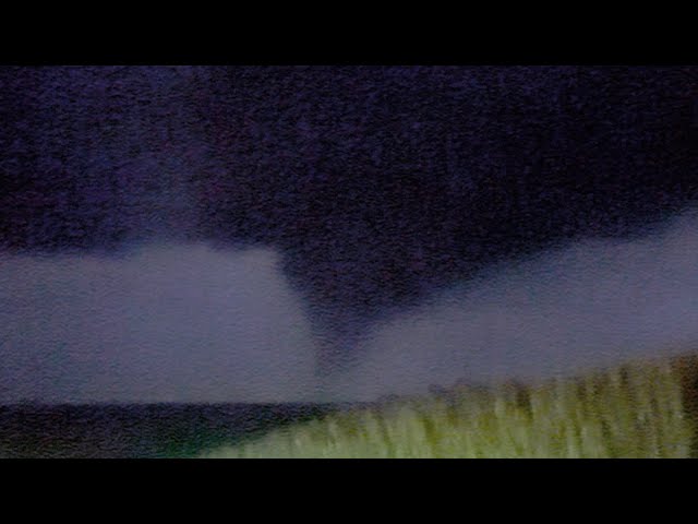 Team Dominator works RARE NOCTURNAL TORNADO OUTBREAK last night in northern Illinois! 