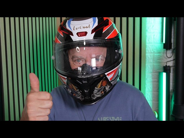 Great Modular Bluetooth Motorcycle Helmet Flip Up Full Face Helmet with Dual Visor Unboxing Review