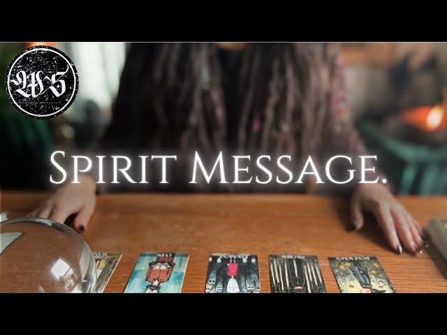 An elderly male spirit that has a message about reconnection.