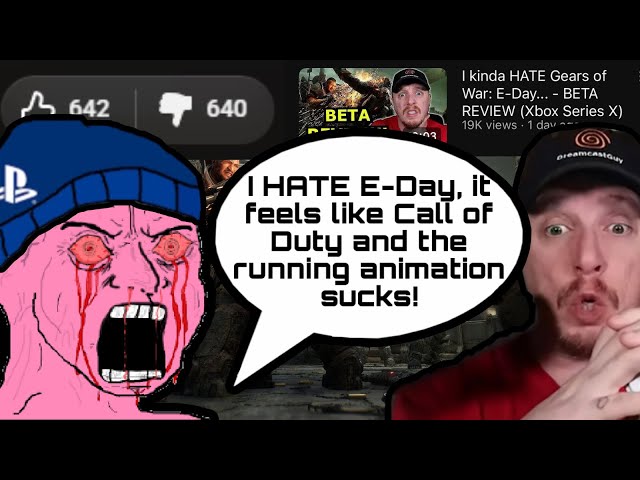 "Gears of War E-Day SUCKS" According To DreamcastGuy
