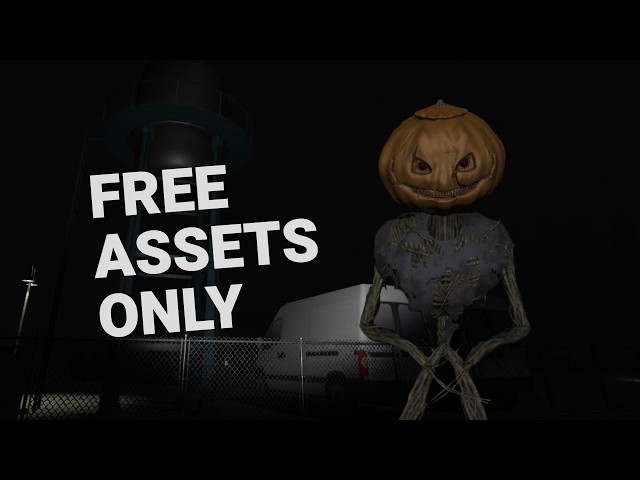 I Made a Horror Game Demo Using Only FREE Assets