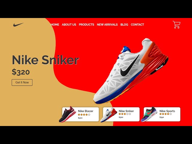 How To Build Product Landing Page Responsive With HTML CSS JavaScript | E-Commerce Website Demo
