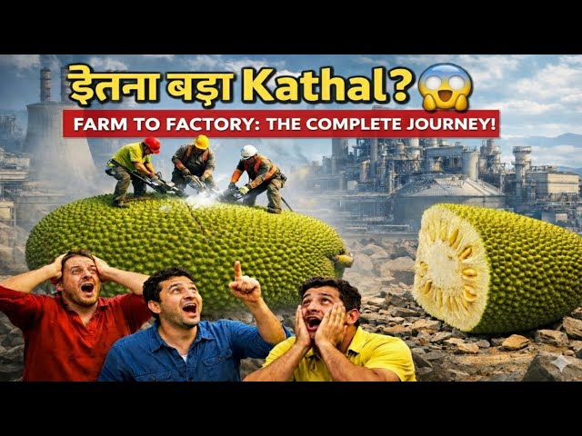 Inside the Modern Jackfruit Processing Factory | From Fresh Fruit to Perfection #2026