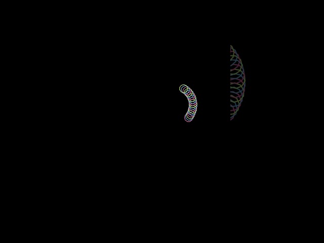 Python Turtle - Möbius Strip Flow #python