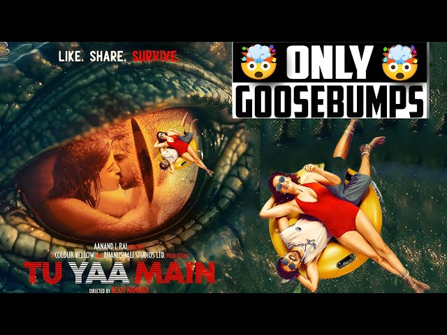 Tu Yaa Main Trailer Review 🔥🐊 | Shanaya Kapoor x Adarsh Gourav = Date Fright Gone Wrong!