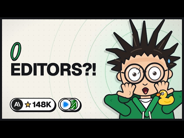 Nobody edited this video (5 GitHub repos did)
