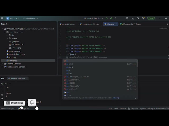 Python Class| Basic Python Programs | Numeric Operations for Beginners | Lecture 15