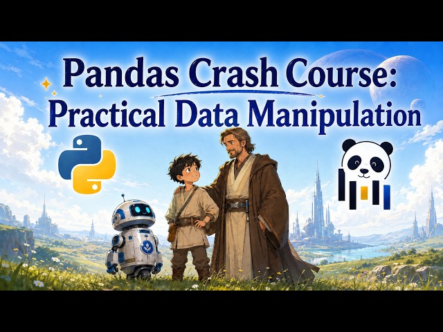 Pandas Crash Course: Practical Data Manipulation for Beginners