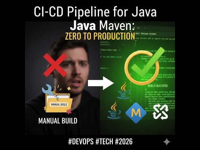 "Master GitHub Actions: Build a Full Java CI/CD Pipeline in 10 Minutes"