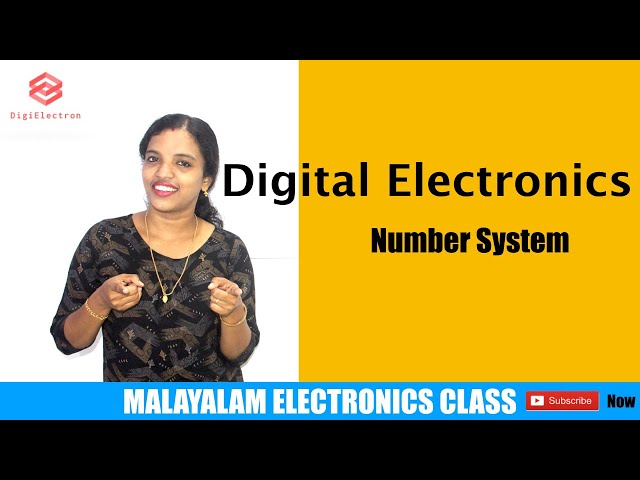 Digital Electronics | Number system | Polytechnic lecturer | Electronics Malayalam