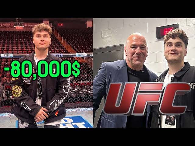 I got $80,000 dollar VIP Tickets to the UFC!