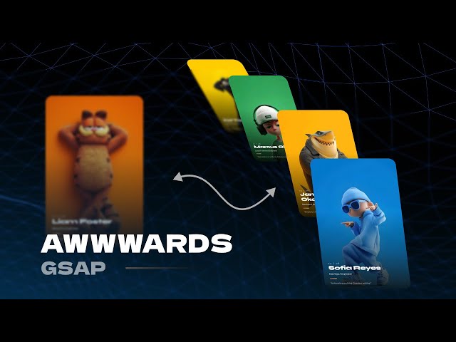 Awwwards-Winning 3D  Reveal Animation | GSAP ScrollTrigger Tutorial