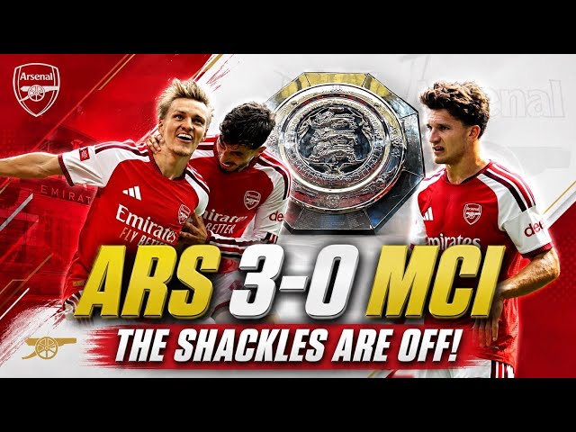 Arsenal 3-0 Man City | An encouraging start! | Odegaard & Tzolis on fire! 🔥