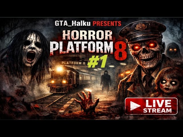 🔴 Platform 8 Live Gameplay | Train Se Bachke Dikhao! 🚆 | Hindi Commentary 👻 Part 1