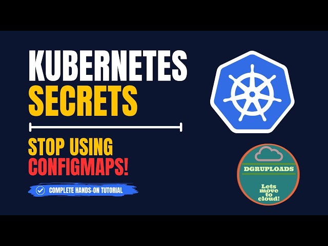 Kubernetes Secrets Explained: Are They Really Secure? | Secrets vs ConfigMaps | Hands-on Demo