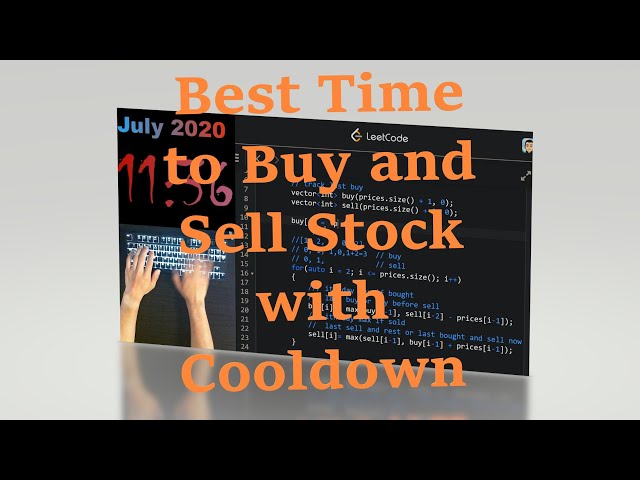 Best Time to Buy and Sell Stock with Cooldown