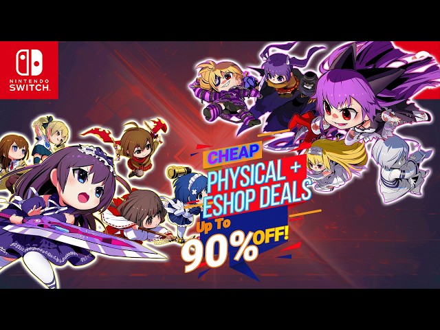 Today’s Physical & Nintendo eShop Deals Are STACKED! Up to 90% OFF