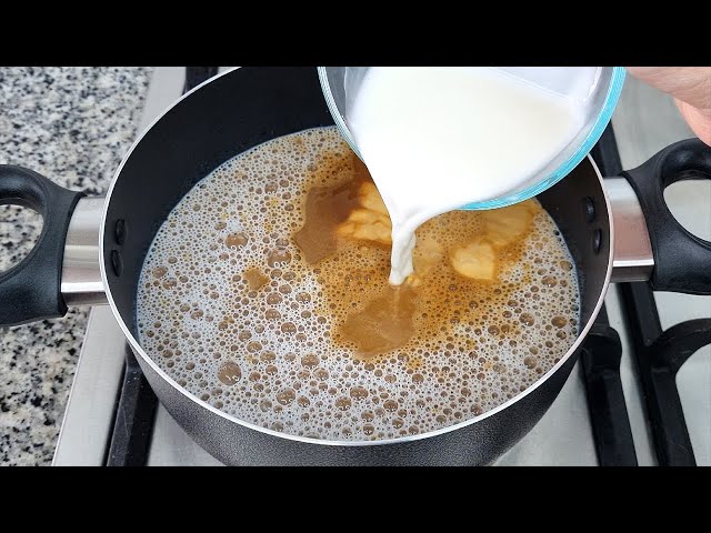 Mix coffee with cornstarch! Dessert like this you have not seen!