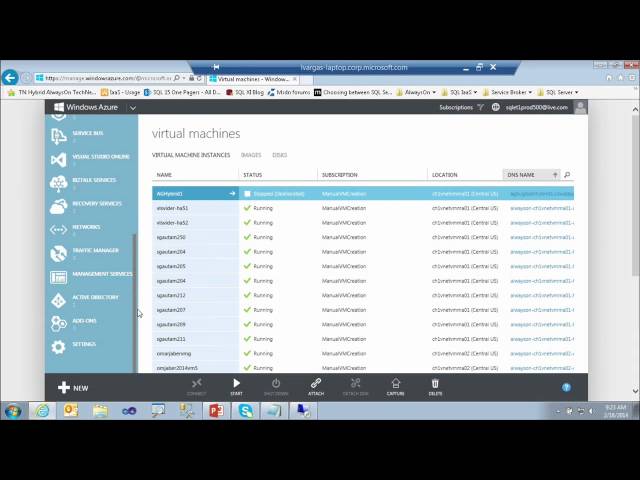 SQL Server in Windows Azure Virtual Machines, 01, SQL Server in Azure VM Overview