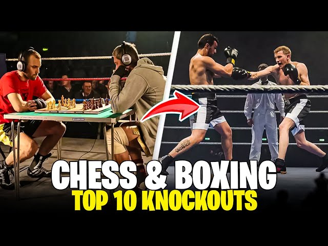 Top 8 Chessboxing Knockouts | RookMoves Chess
