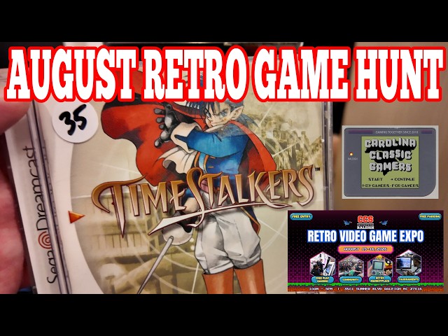 August Game Hunt | Retro Video Game Expo in Raleigh NC