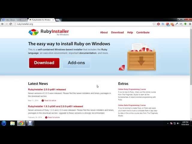 Ruby Introduction and Installation -  Tamil