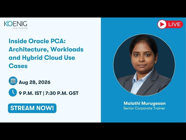 Inside Oracle PCA: Architecture, Workloads and Hybrid Cloud Use Cases
