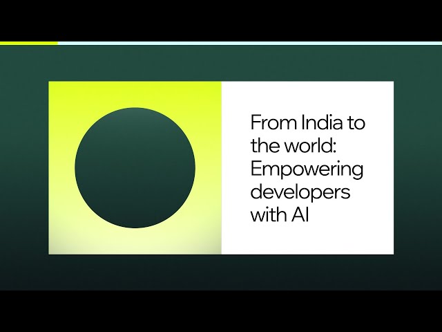 DevStudio_Con 2024 | From India to the world: Empowering developers with AI