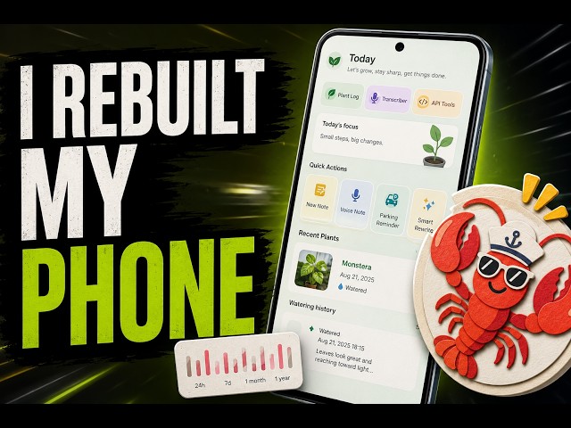 I Built My Own Android Launcher... and Gave It AI🤯 | Custom Android Launcher + Voice Assistant