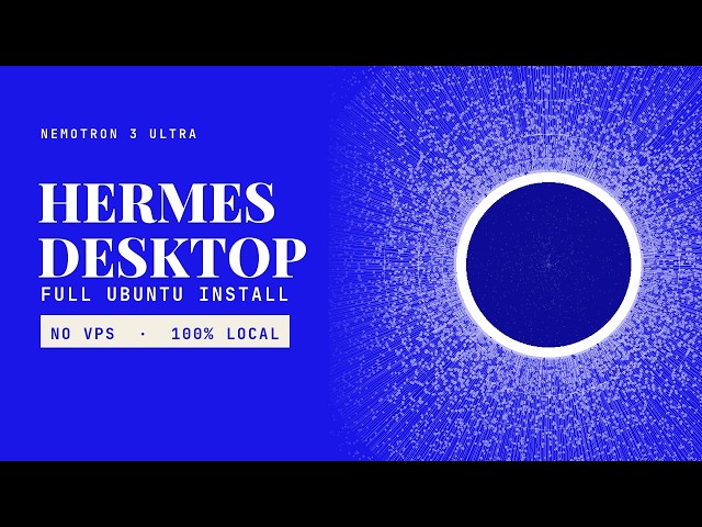 How to install Hermes Agent and Hermes Desktop with Nous Portal on Ubuntu