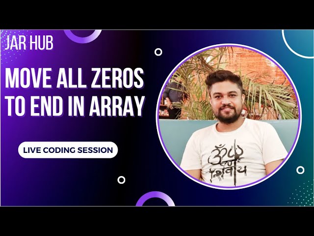 Move All Zeros To End in Array