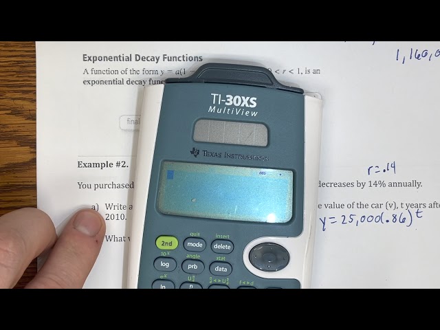 6.4 Exponential Growth and Decay