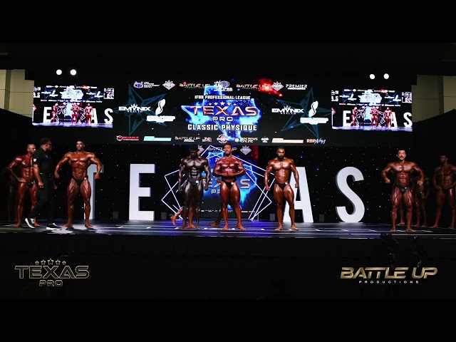 2026 IFBB Texas Pro Men's Classic Physique First Callouts | Prejudging