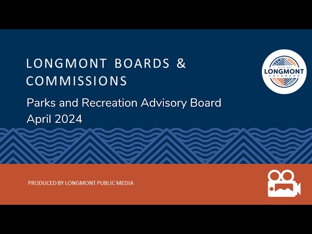 Parks and Recreation Advisory Board - April 2024