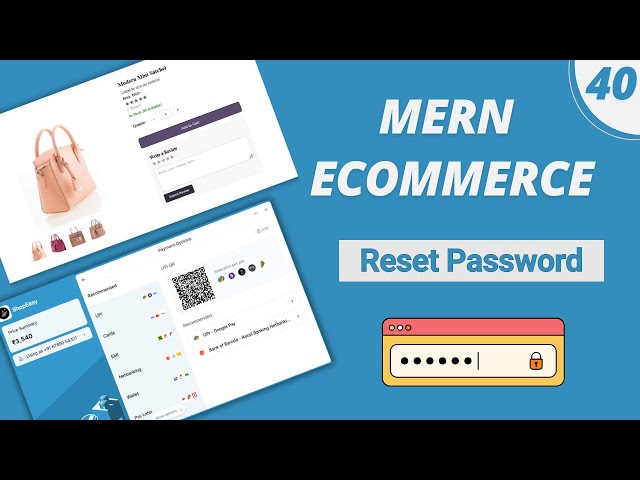 MERN Stack E-Commerce in Hindi: #40 - Reset Password using token