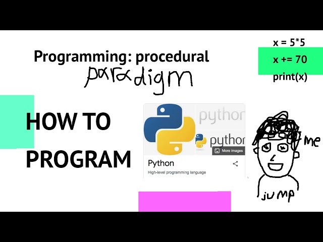 The procedural programming paradigm - First Edition - jumpVids