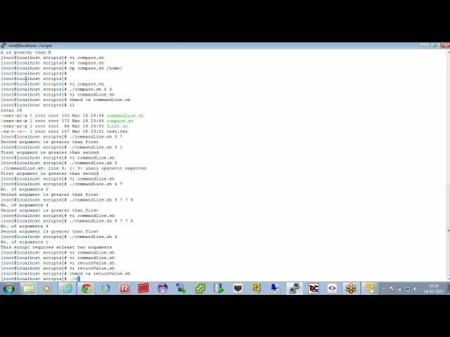 Linux Online Training - Shell Script basics - Session 3