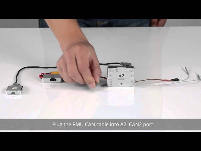 DJI - How to connect the A2 flight controller