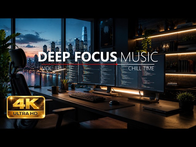 Enter the Code Zone 💻 Focus Music for Programming, Problem Solving & Deep Work Chill Time Music Hub