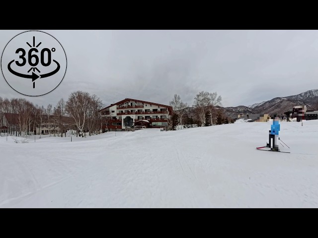 【360°動画】パノラマスキー　奥志賀　絶景と大自然