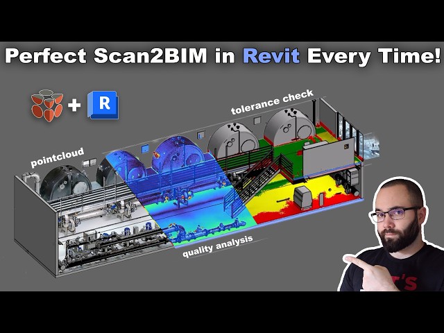 Point Cloud in Revit - Quality Assurance with Qbitec | Revit Plug-in Tutorial