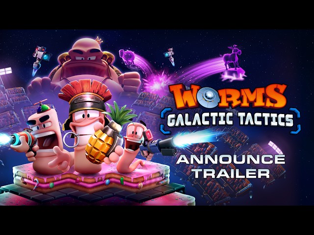 Worms: Galactic Tactics | Announce Trailer