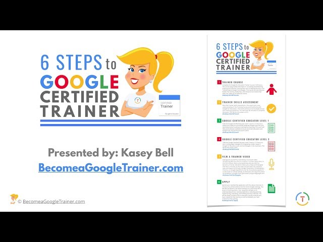 How to Become a Google Certified Trainer (6 Steps)