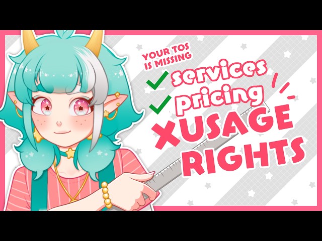 the 10 things your art commission TOS is missing