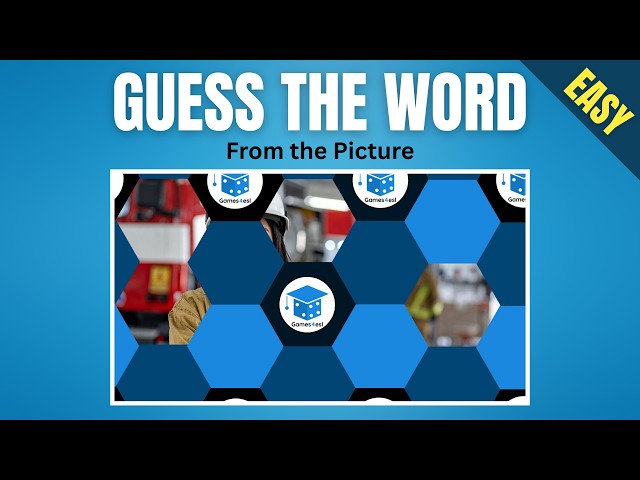 Guess the Word from the Picture | ESL Vocabulary Game for Beginners