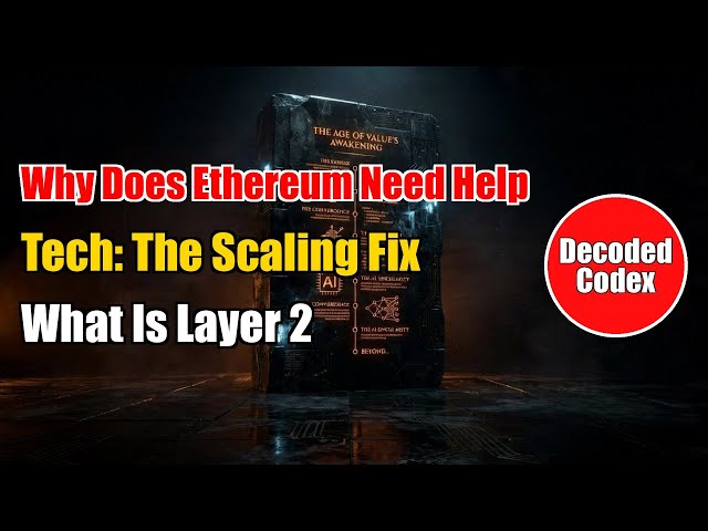 Decoded Codex · Tech Decoded (4): What Is Layer 2? | Why Does Ethereum Need Help | The Scaling Fix