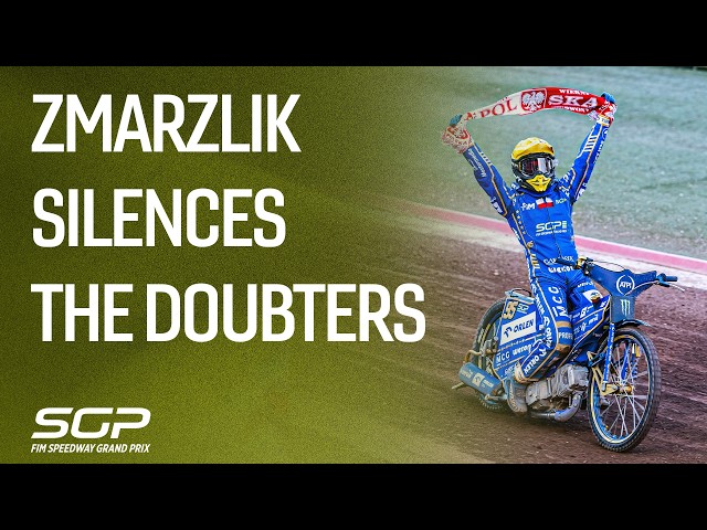 Zmarzlik Silences The Doubters In Manchester | 2025 - BritishSGP R5 | FIM Speedway Grand Prix